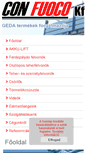 Mobile Screenshot of confuoco-geda.hu